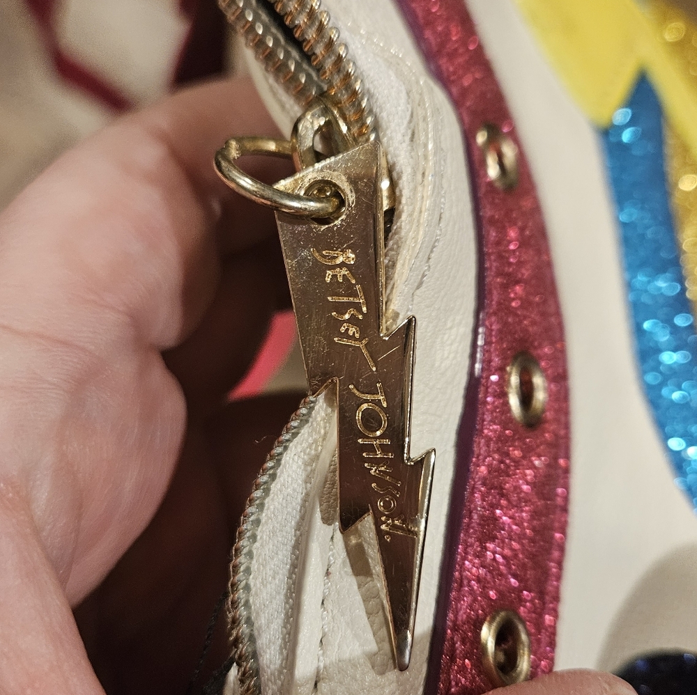 Betsey Johnson Colorful Roller Skate Crossbody Bag - Picture 4 of 6